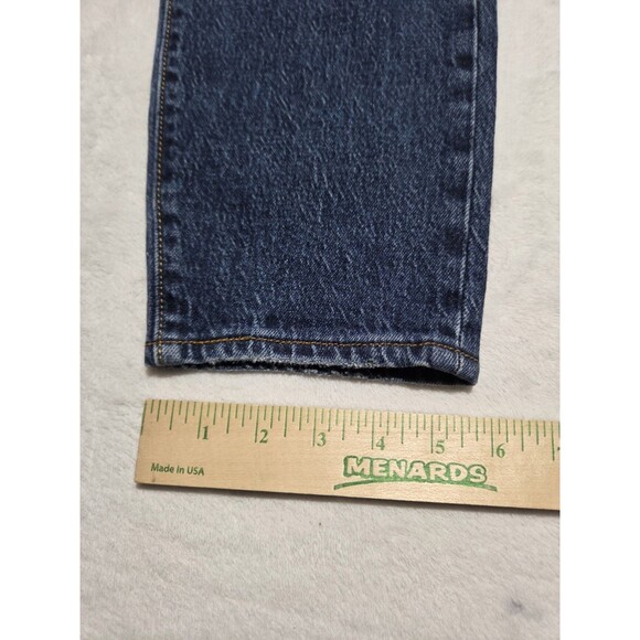 Levis Jeans Womens Wedgie Straight Size 27 Blue Button Fly Denim - Picture 13 of 13